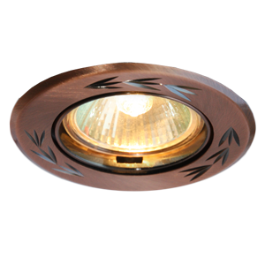 Светильник галоген Росток ELP145 RAB(медь) MR16 G5.3 max50W (Осень)